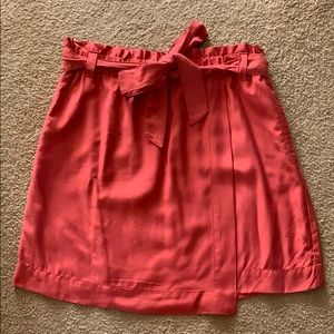 Pink LOFT Skirt with Bow